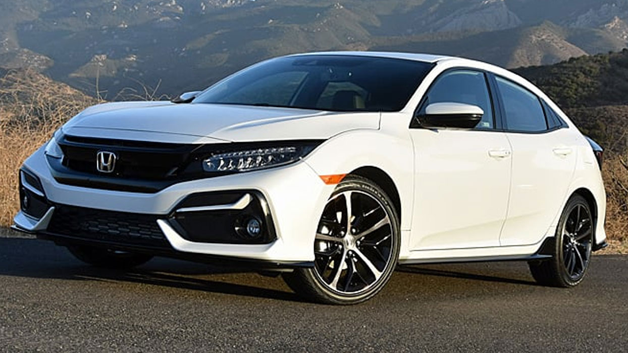 Honda Civic 2020 white